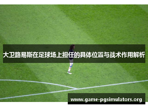 大卫路易斯在足球场上担任的具体位置与战术作用解析 大卫路易斯在足球场上担任的具体位置与战术作用解析